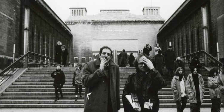 Marco Melani ed Enrigo Ghezzi al Pergamon Museum. Photo: © Chema Prado