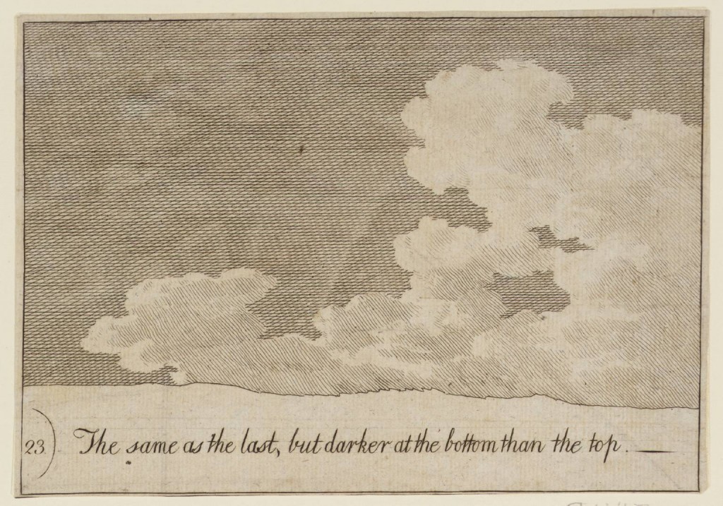 Alexander Cozens, The Same as the Last, but Darker at the Bottom than the Top, Etching on paper, 111 × 159 mm Photo © Tate. CC-BY-NC-ND 3.0 (Unported)